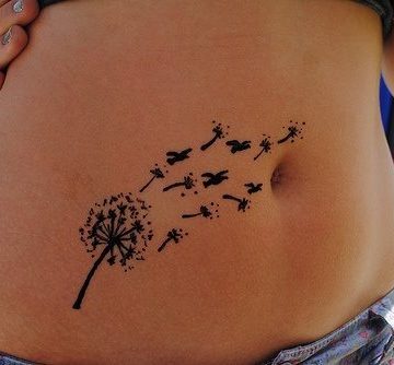 Tatouage ventre femme : 50+ idées de tatouages et leurs significations 27