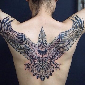 Tatouage dos femme : 50+ idées de tatouages et leurs significations 51