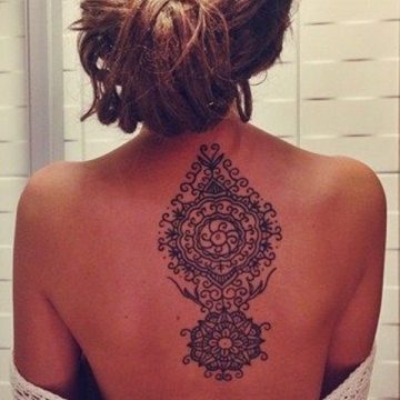 Tatouage dos femme : 50+ idées de tatouages et leurs significations 76