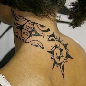 Tatouage Tribal femme : 50+ idées de tatouages et sa signification 91