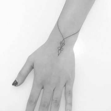 Tatouage poignet femme : 25+ idées de tatouages et leurs significations 58