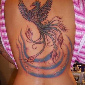 Tatouage phoenix femme : 45+ idées de tatouages et leurs ...