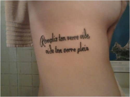 Phrase d'amour tatouage femme | acidcruetattoo 1