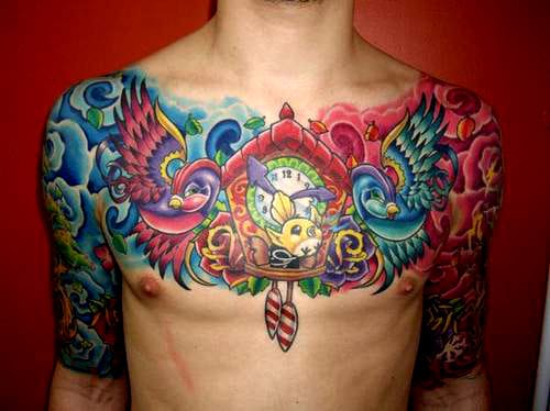 Plus de 100 conceptions de tatouages ​​colorés pour hommes et femmes 1