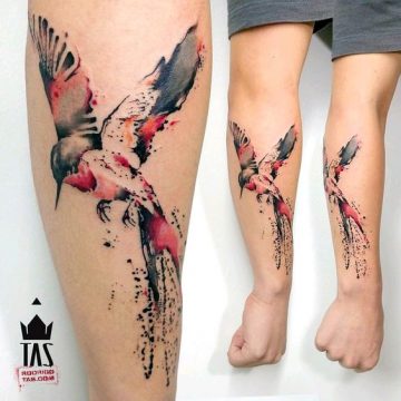 30 tatouages ​​à l'aquarelle prêts à l'emploi | Grandes idées de tatouage 10